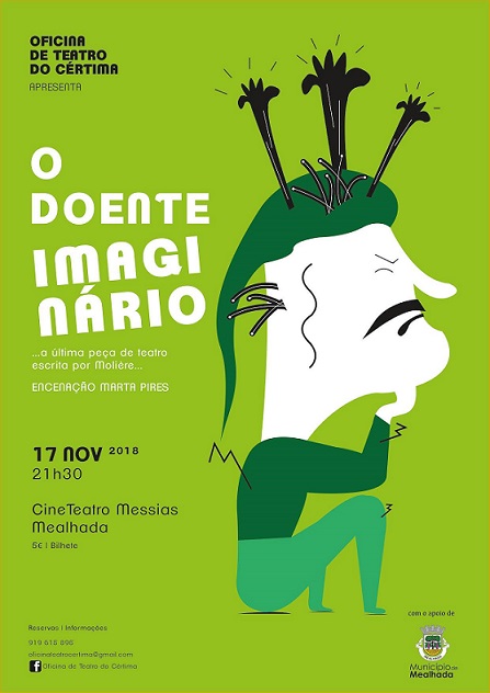 ver notícia Teatro "O Doente Imaginário"