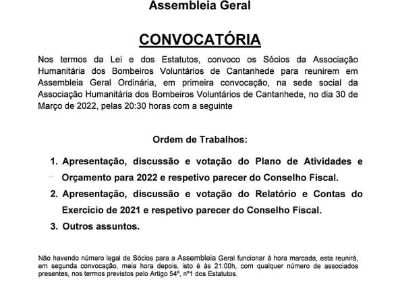 ver notícia Assembleia Geral